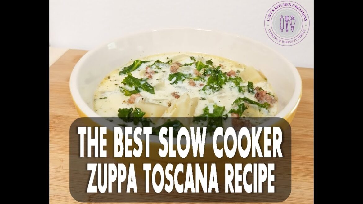 The BEST Slow Cooker Zuppa Toscana Recipe The BEST Slow Cooker Zuppa Toscana Recipe