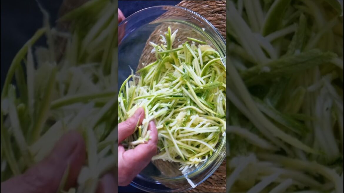Baked Zucchini Recipe.More Delicious Than Meat! Simple and Healthy!