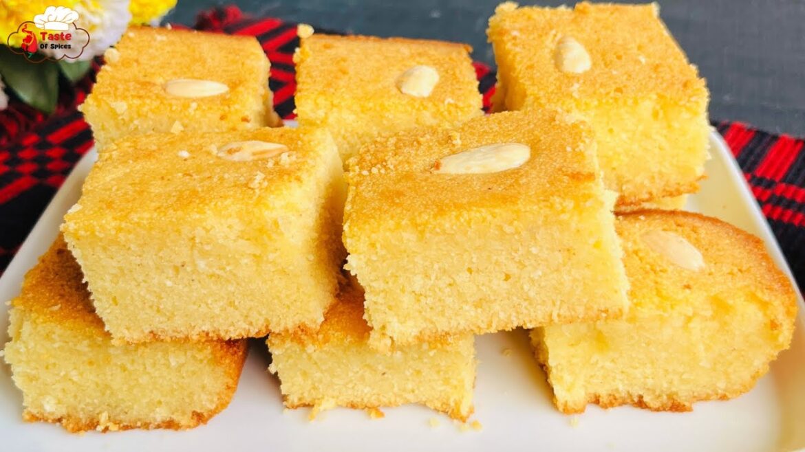 Turkish Revani Cake That MELTS in Your Mouth! | Traditional Semolina Dessert Recipe Turkish Revani Cake That MELTS in Your Mouth! | Traditional Semolina Dessert Recipe