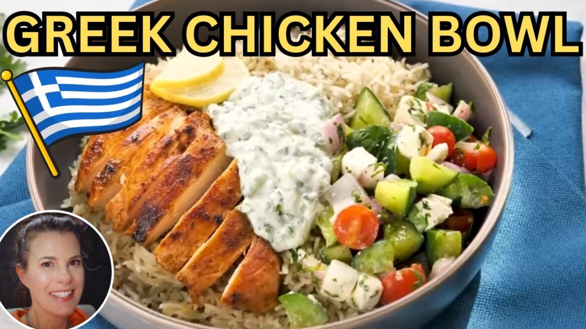 Greek Chicken and Rice Bowl Recipe Greek Chicken and Rice Bowl Recipe