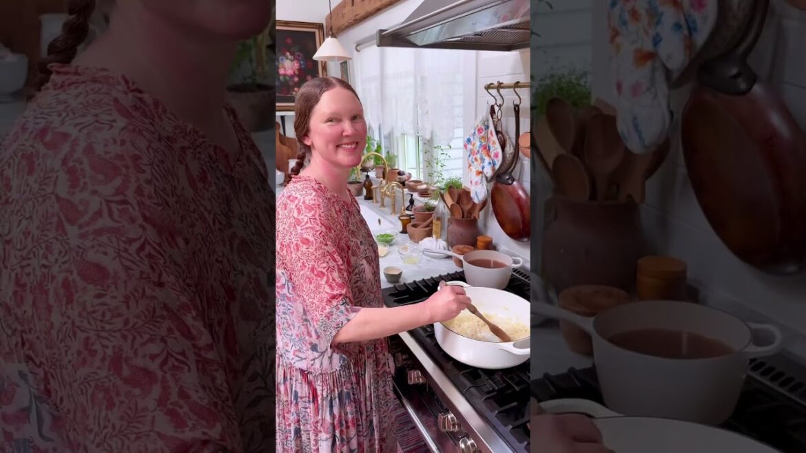 100 Days of Martha - Asparagus and Pea Risotto