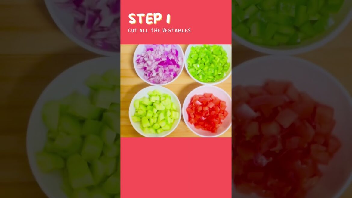 Healthy and delicious Moroccan Salad. (Veg)