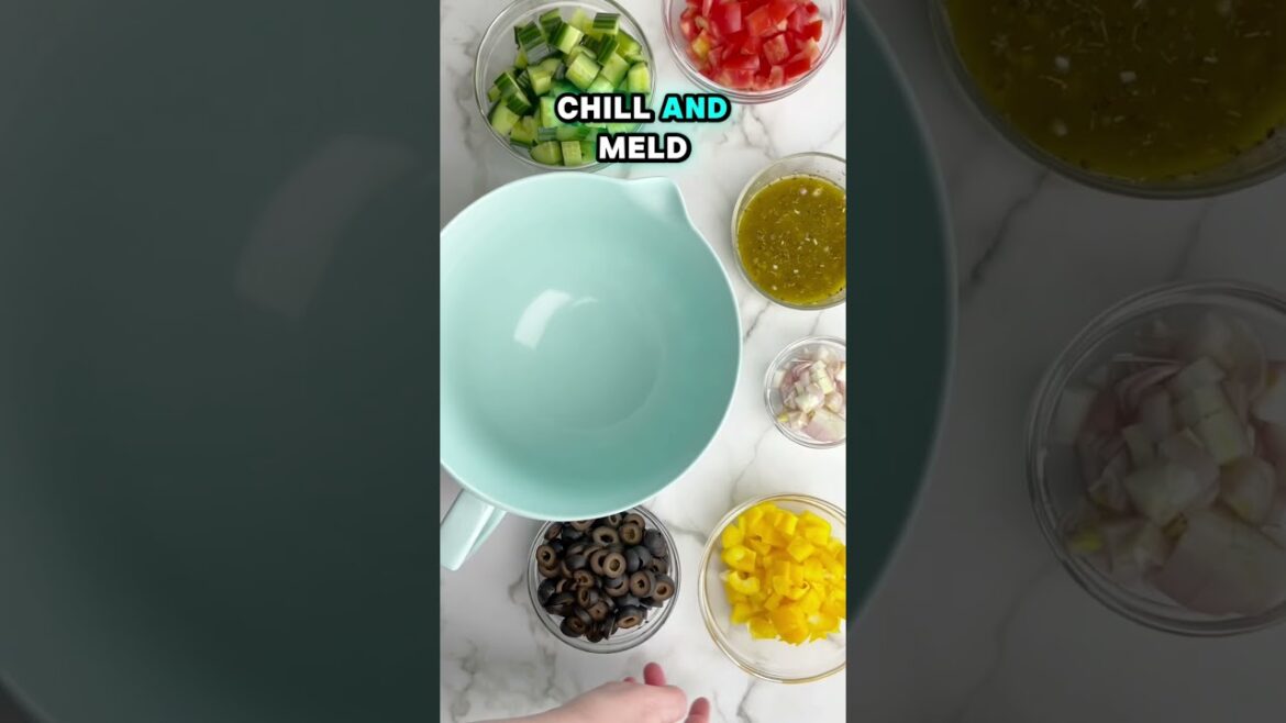 Quinoa Greek Salad #recipe #allergyfriendly #saladrecipe