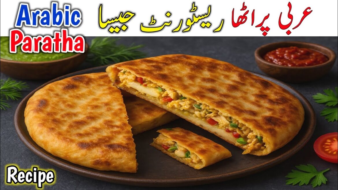 Parathay Ka Maza Double Arabic Parathay Say | Arabic Paratha Recipe | Arbi Crispy Layered Paratha Parathay Ka Maza Double Arabic Parathay Say | Arabic Paratha Recipe | Arbi Crispy Layered Paratha