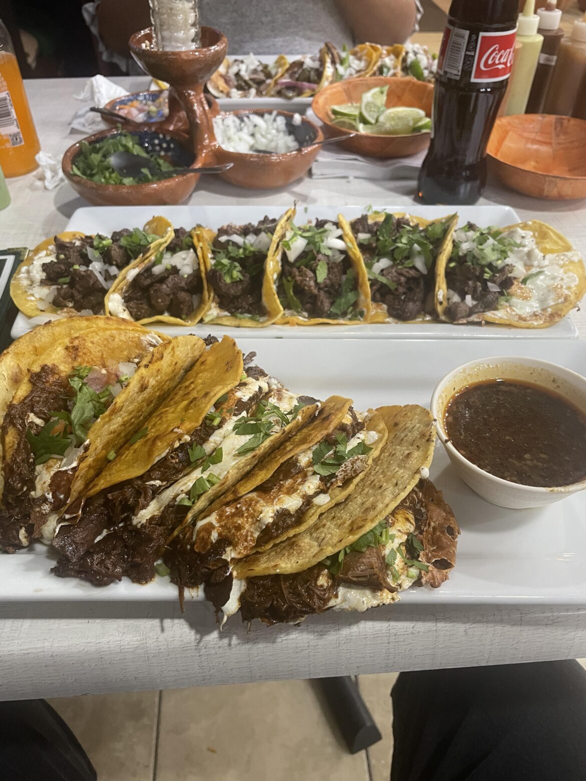 Los Tres Cabrera in Elizabeth, NJ with a Mexican Coke