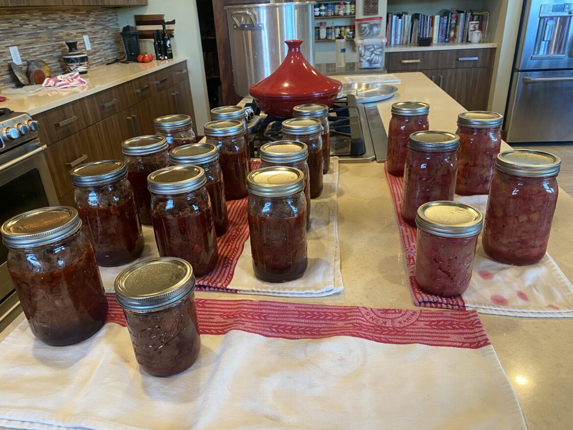 Rhubarb Cage Match: Pressure versus Steam Rhubarb Cage Match: Pressure versus Steam