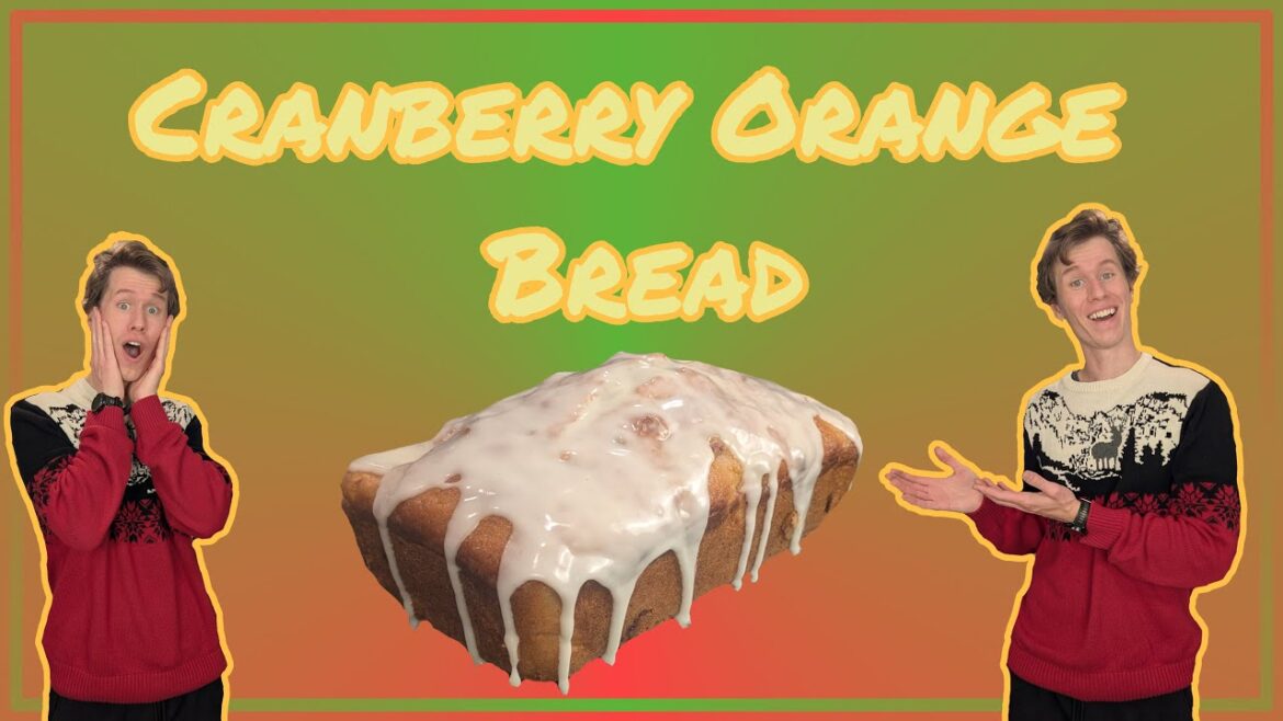 Cranberry Orange Bread (Gluten Free)
