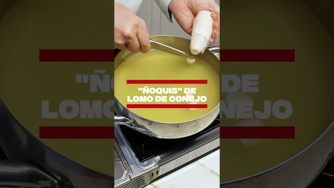 Ñoquis sin patata, crema de espárragos… y sabor de alta cocina Ñoquis sin patata, crema de espárragos… y sabor de alta cocina