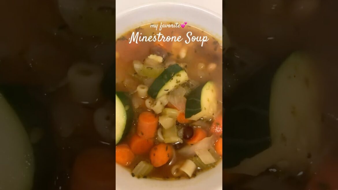 Cozy Homemade Minestrone Soup | Healthy Easy One-Pot Recipe Cozy Homemade Minestrone Soup | Healthy Easy One-Pot Recipe
