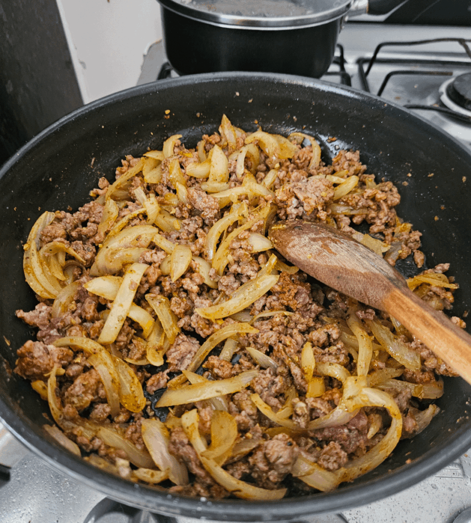 Wife said she wouldn’t lunch at home, so I went overboard on the onions Wife said she wouldn't lunch at home, so I went overboard on the onions