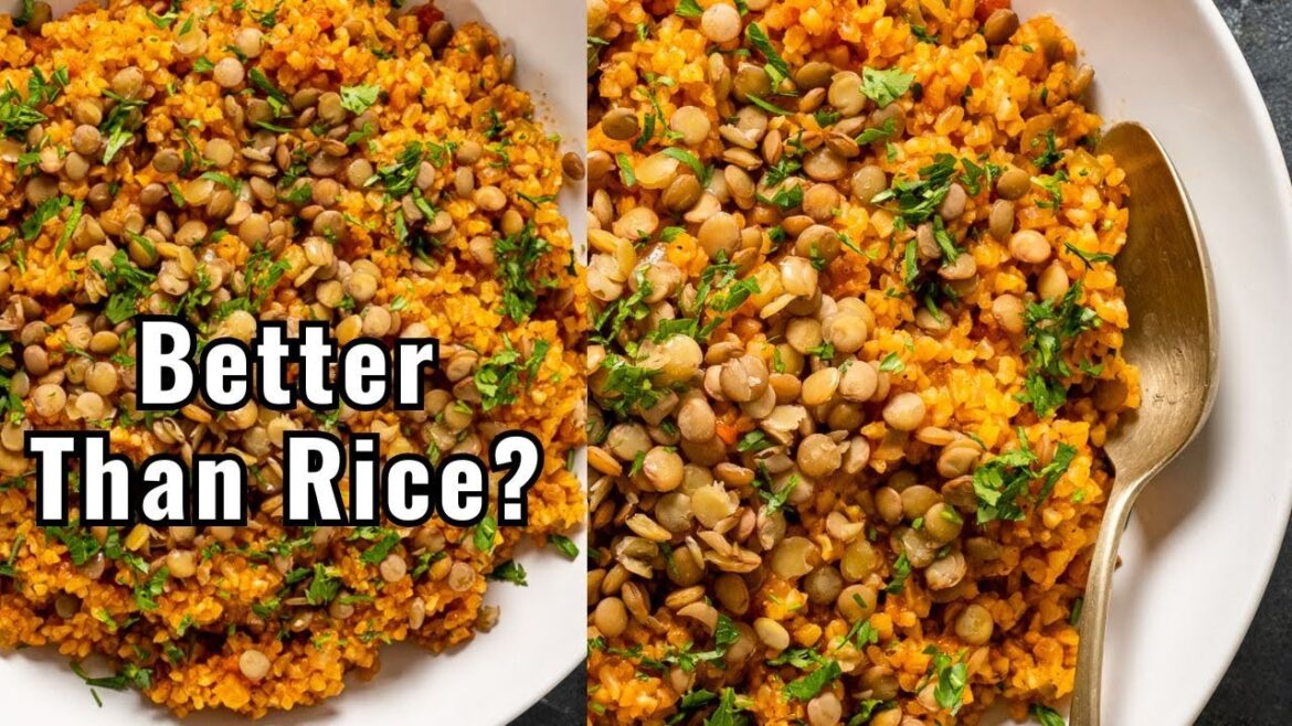 Bulgur Pilaf With Tomatoes. Better Than Rice! Bulgur Pilaf With Tomatoes. Better Than Rice!