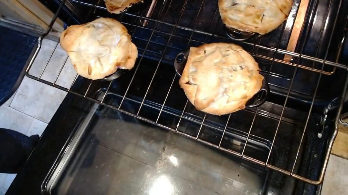 QUICK AND EASY CHIX & BEEF POT PIES