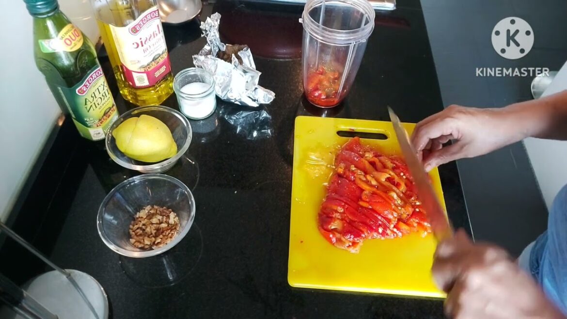 Gawa tayo nang Muhammara Dip (Paprika & Walnut dip)