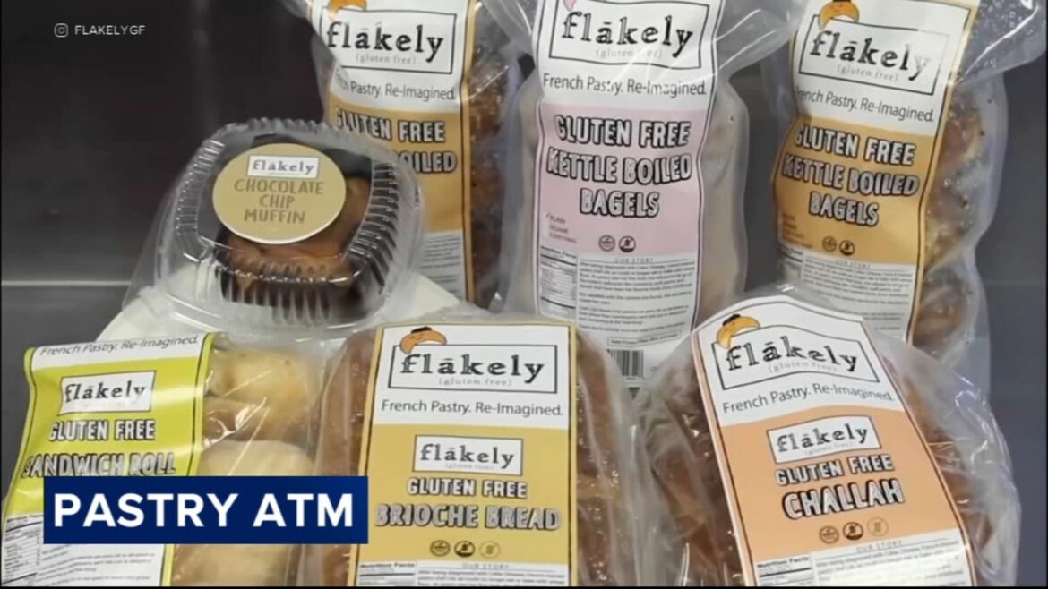 First pop-up pastry ATM at Salt & Vinegar in South Philadelphia from Lila Colello with Flakely features all gluten-free goodies