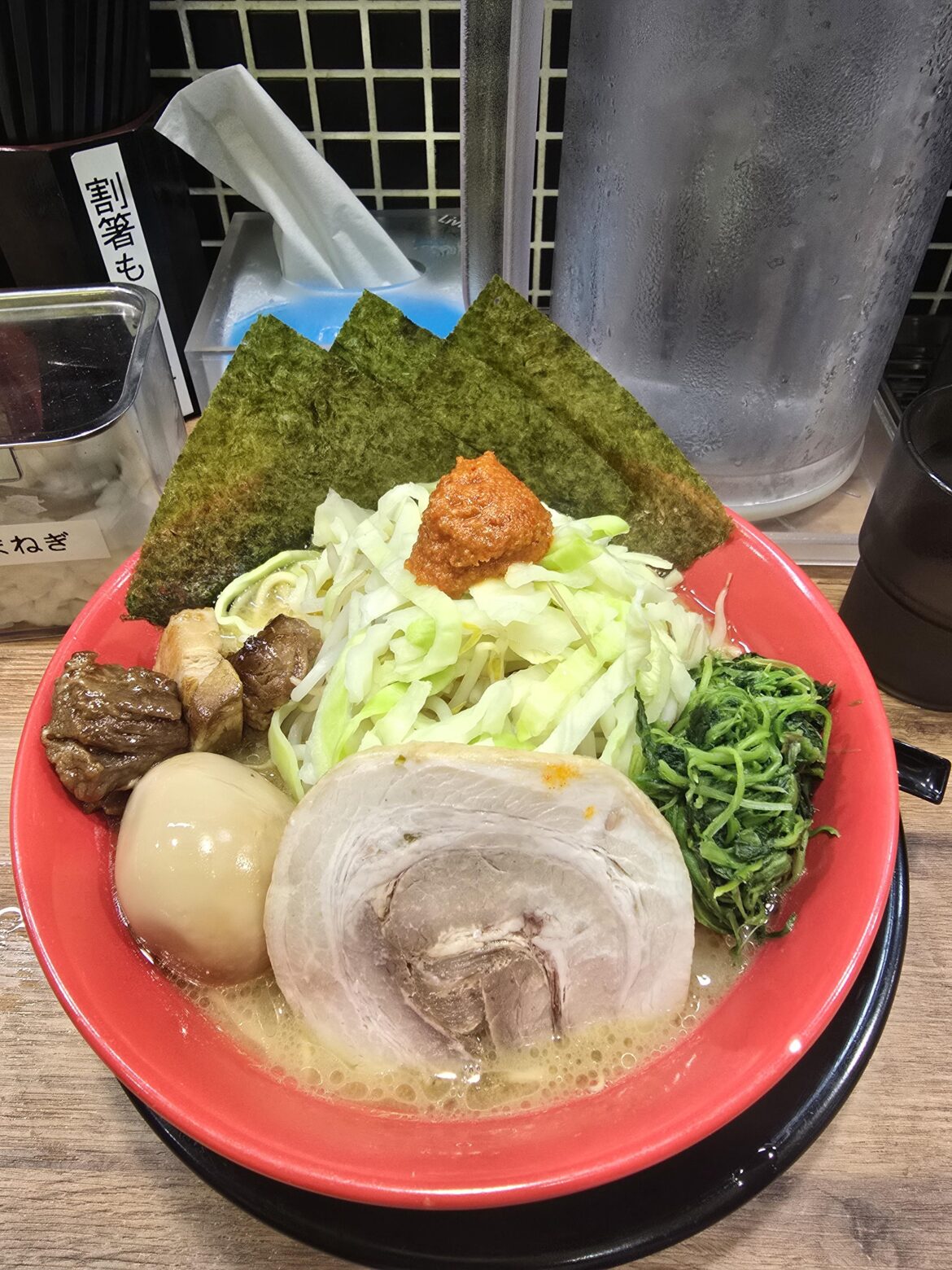 From Yokohama Kakei Ramen in Shinjuku