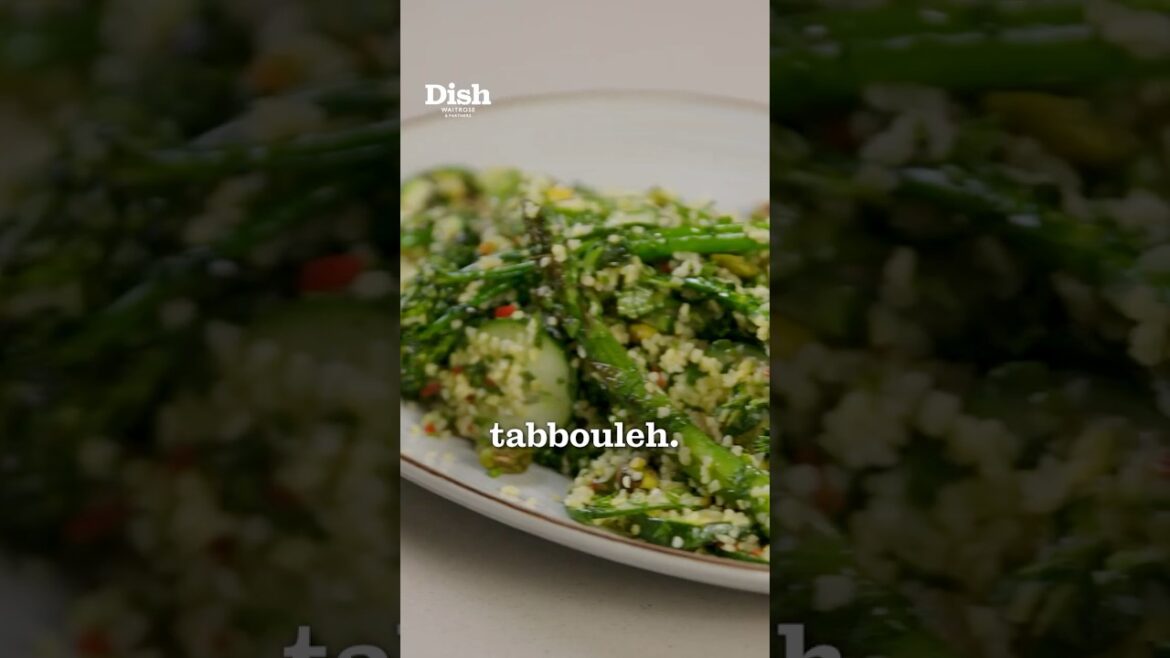 Broccoli tabbouleh | Dish Podcast | Waitrose Broccoli tabbouleh | Dish Podcast | Waitrose