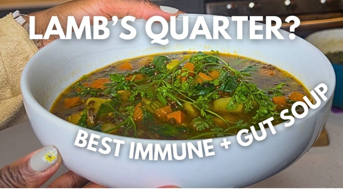 Lamb’s Quarter Lentil Soup | Gut-Soothing, Anti-Inflammatory, & Comforting AF Lamb’s Quarter Lentil Soup | Gut-Soothing, Anti-Inflammatory, & Comforting AF