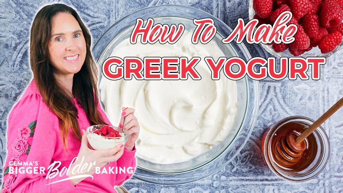 How to Make Greek Yogurt with Just 2 Ingredients!