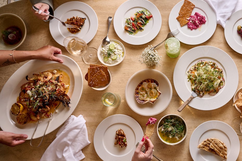 Experience Greek cuisine at Avli by tashas Avli by Tashas Greek cuisine