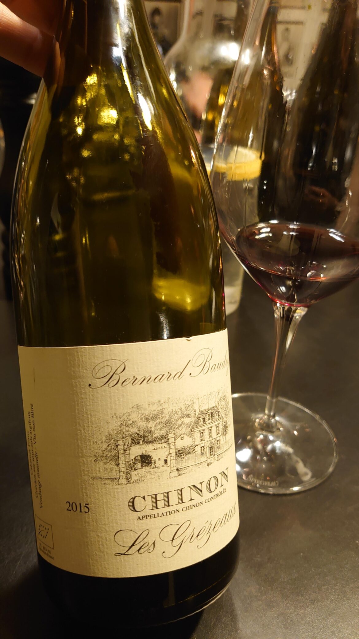 Chinon Les Grezeaux 2015, Bernard Baudry