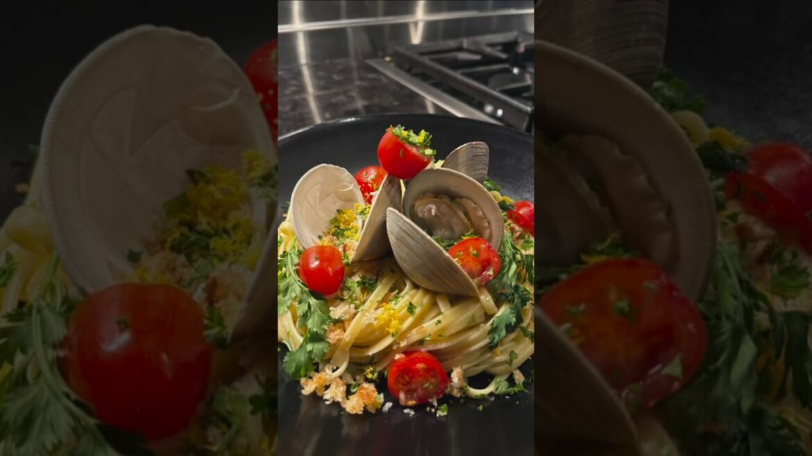 Linguine   With   Clams#linguinepasta#foodie#