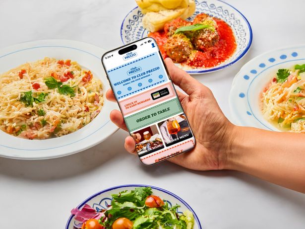 Club Prezzo is a new loyalty scheme app from the Italian restaurant chain