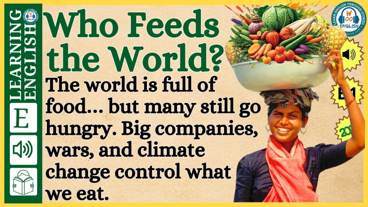 The Global Food System | English stories | Graded Reader |English Listening Practice | WooEnglish The Global Food System | English stories | Graded Reader |English Listening Practice | WooEnglish