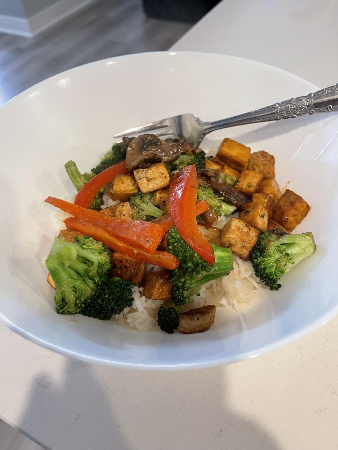 Tofu stir fry