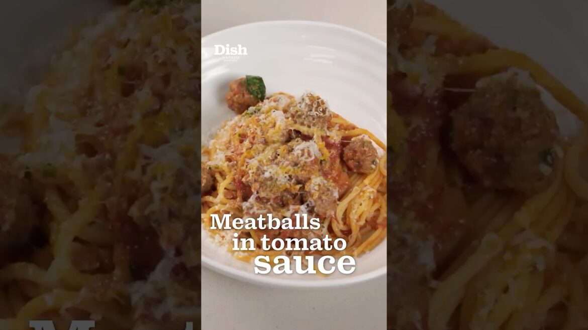 Meatballs in tomato sauce | Dish Podcast | Waitrose Meatballs in tomato sauce | Dish Podcast | Waitrose