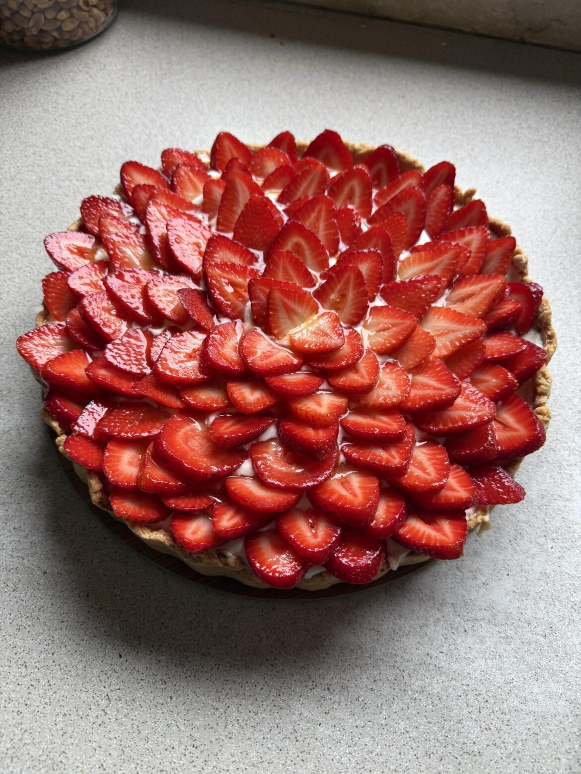 Strawberry tart