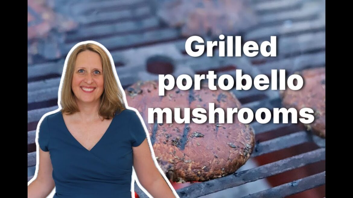Grilled portobello mushrooms (vegan & gluten-free)