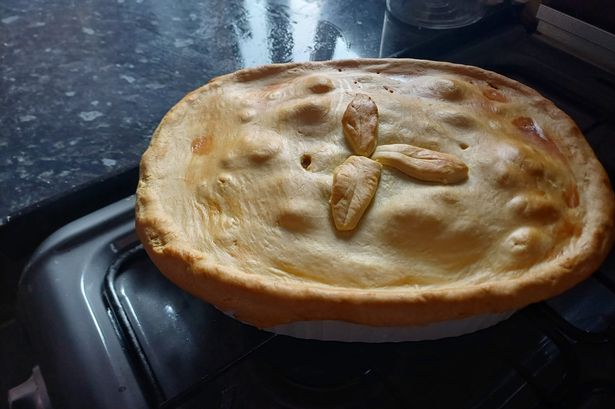 Woolton Pie is made with vegetables and a pastry of your choosing
