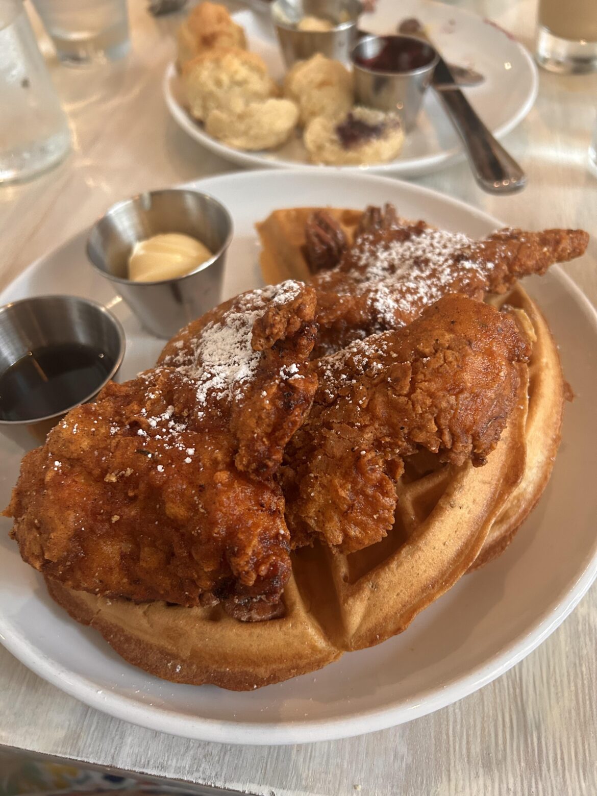Chicken & waffles @ Forthright