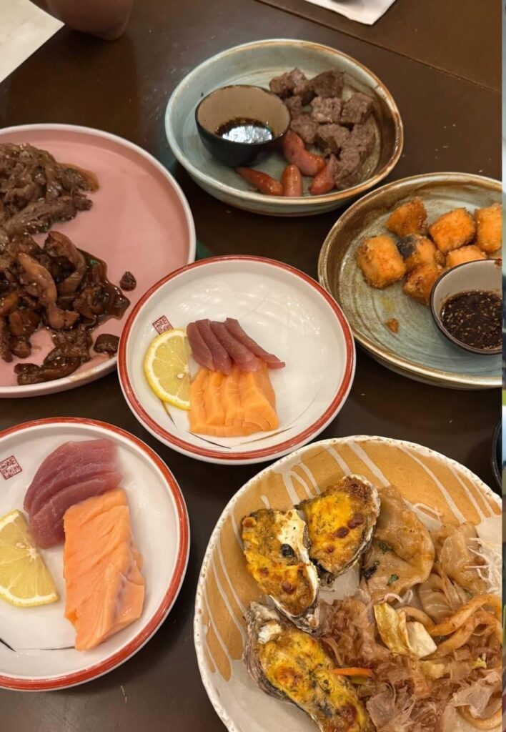 Went to a Japanese resto for a super tasty lunch 🤤