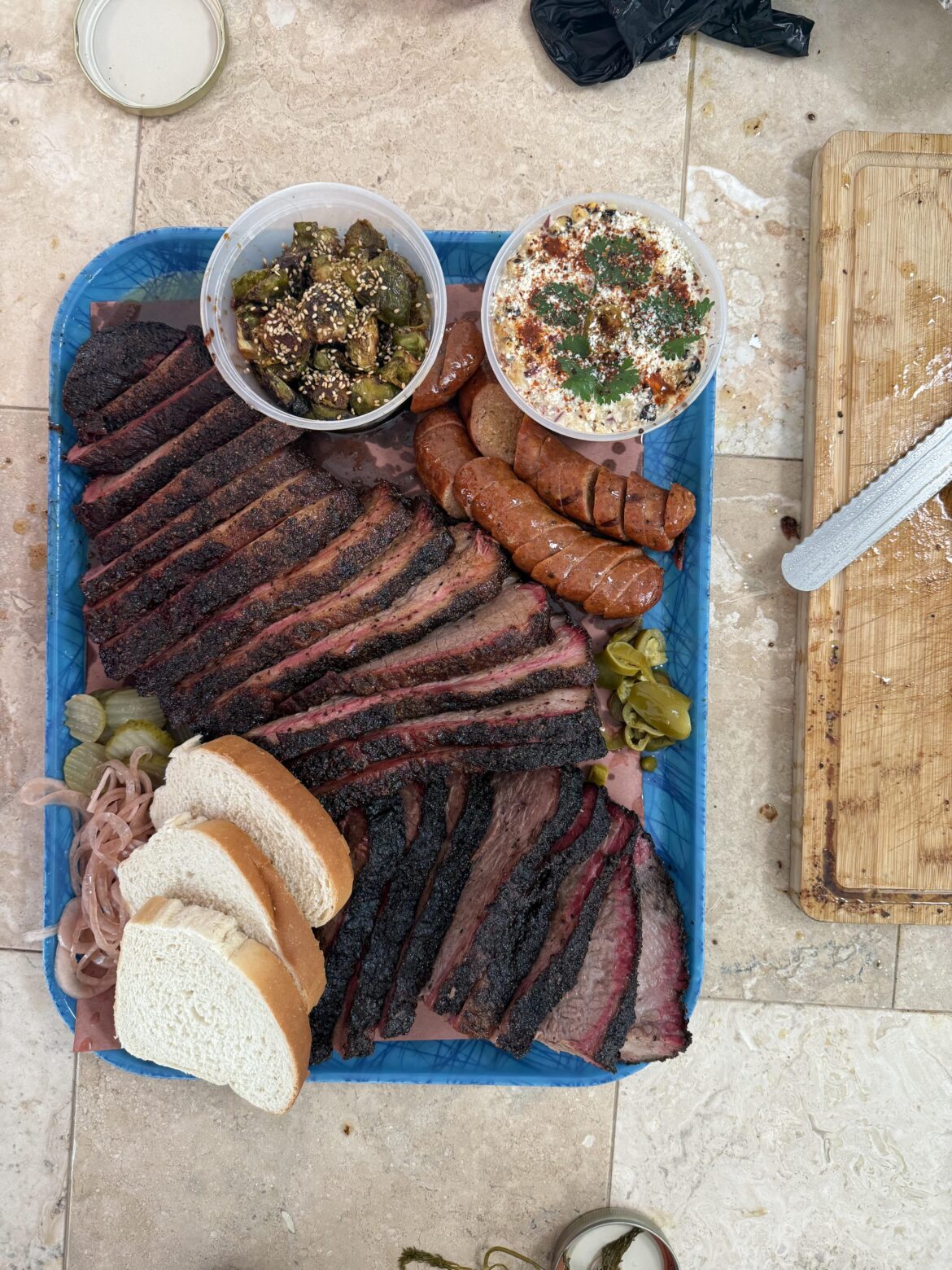 Amateur BBQ Tray.