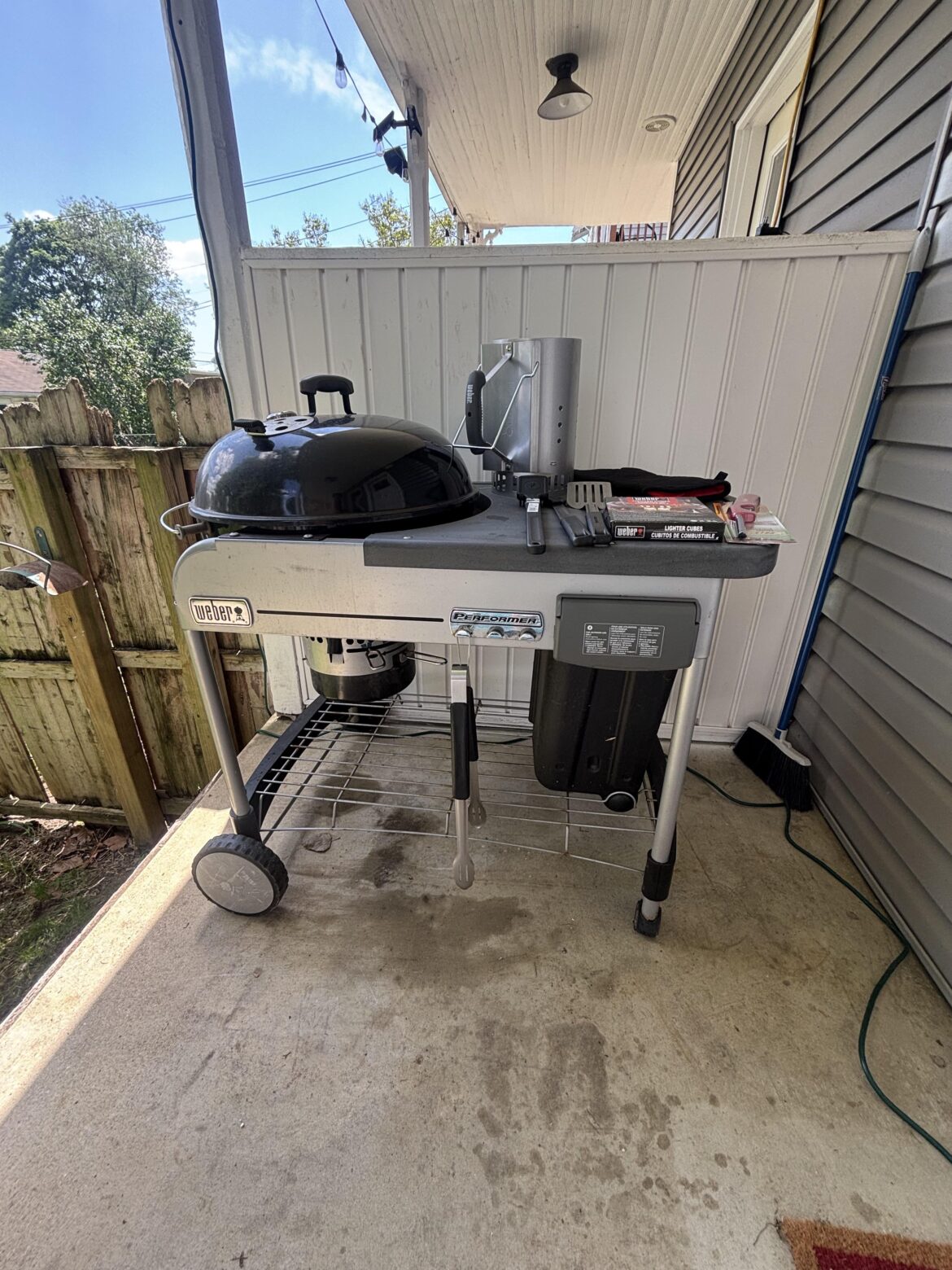 $170 find on marketplace. Stoked for a summer of charcoal grilling!