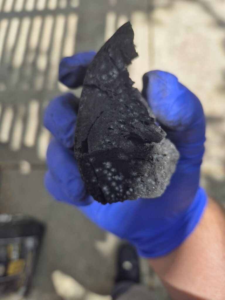 I was about to cook a few steaks and realized this on my charcoal i got yesterday