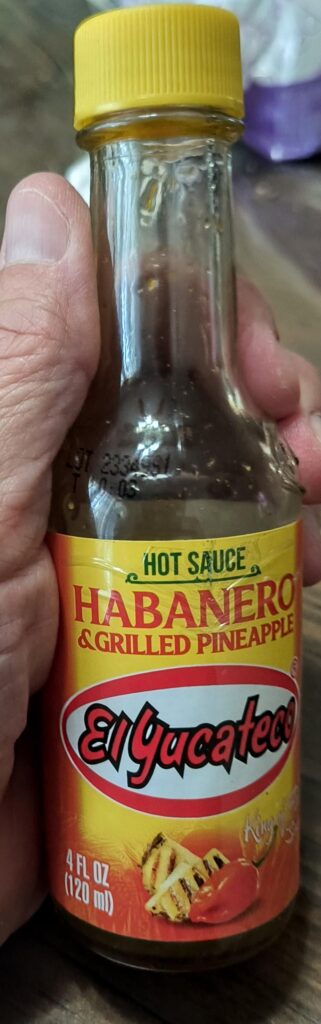 El Yucateco Habanero and Grilled Pineapple sauce El Yucateco Habanero and Grilled Pineapple sauce