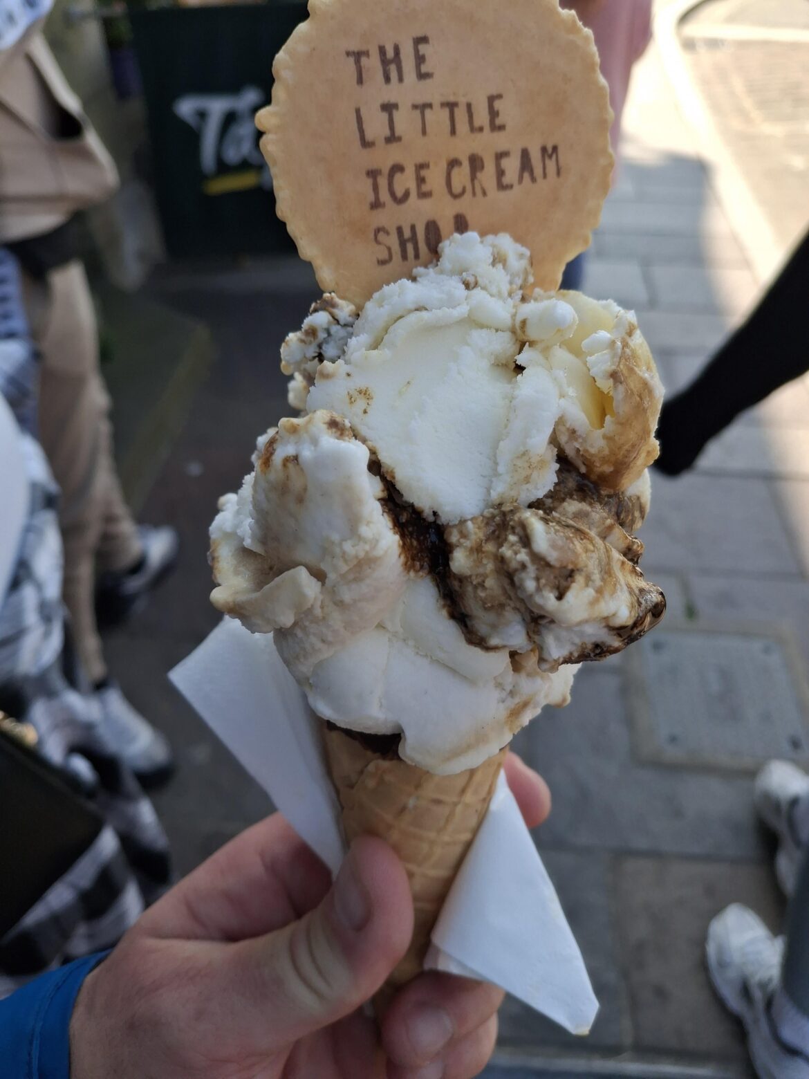 My favourite ice cream of last summer. Salted liquorice from The Little Ice Cream Shop in windermere, cost about £5 and was worth every penny