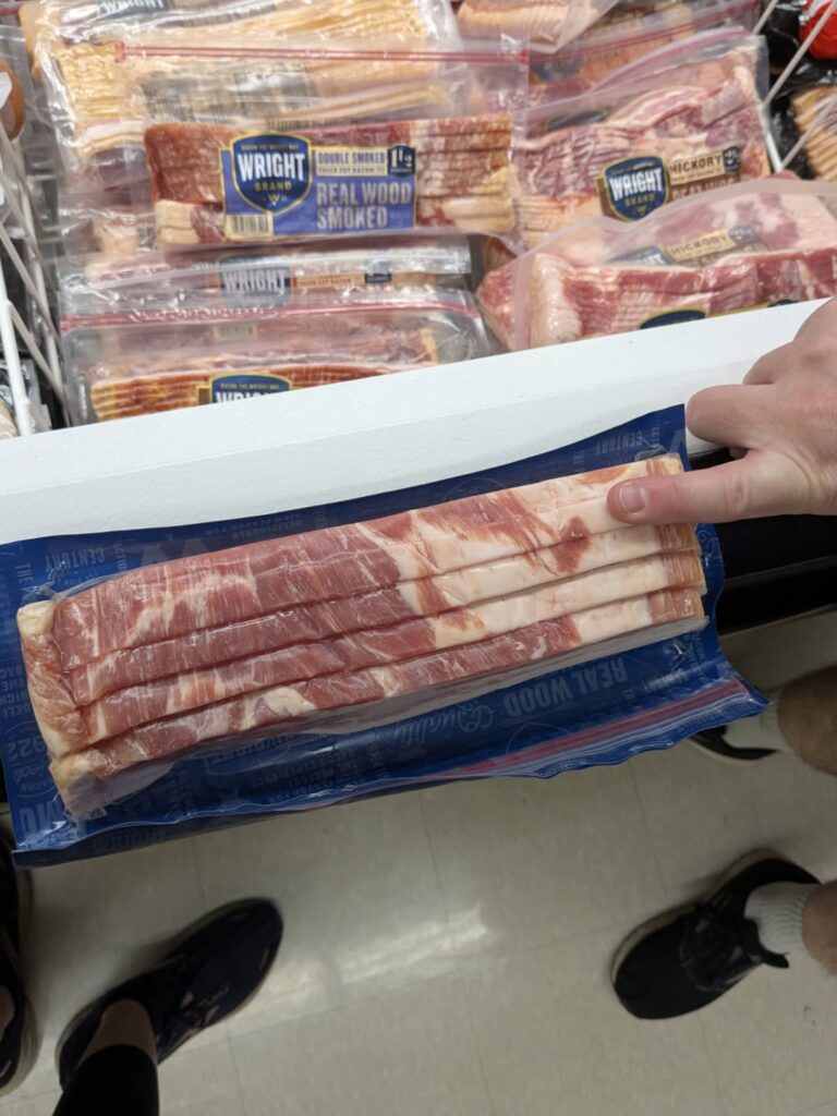 Steak-cut bacon!