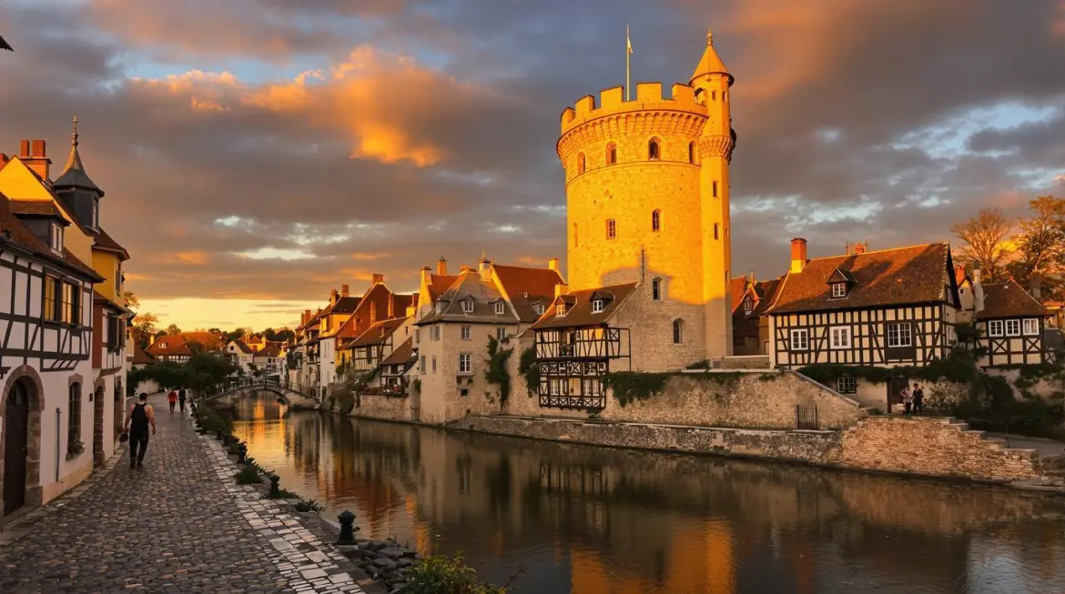 This medieval French town lies 2.5 hours from Paris yet sees more artisans than tourists (where Richard the Lionheart’s 900-year-old tower stands alone)