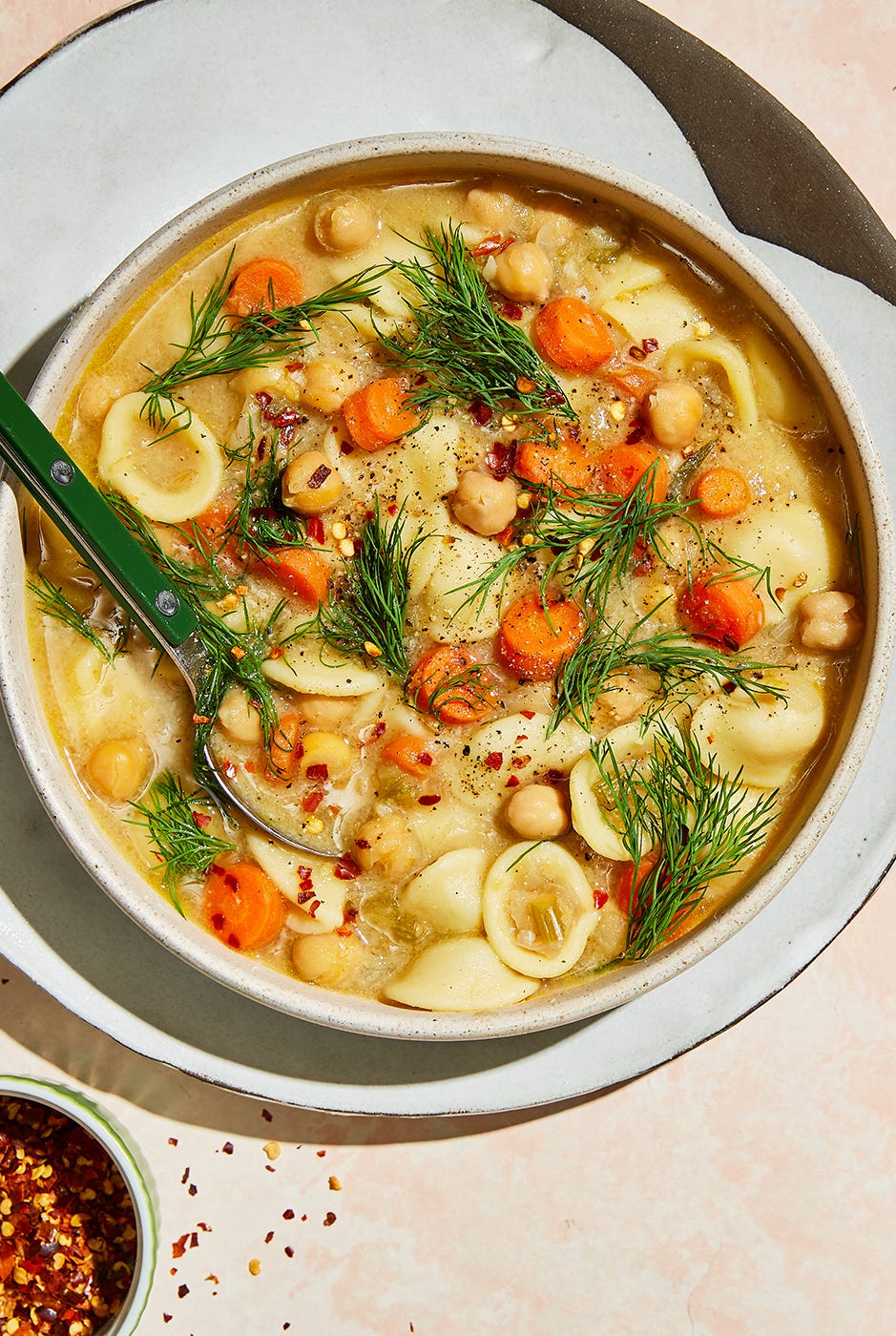 chickpea noodle soup