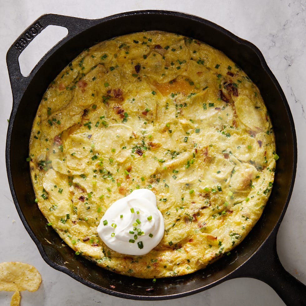 potato chip frittata