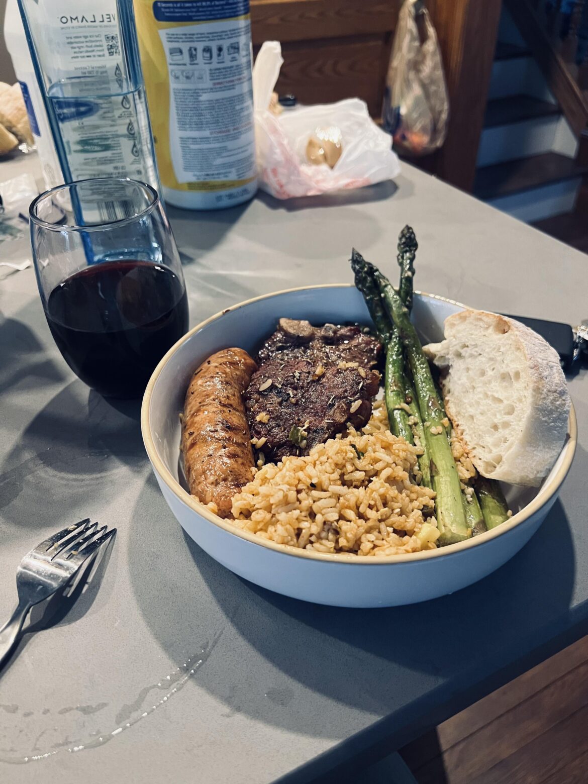 My friend is enjoying her new pellet smoker :)