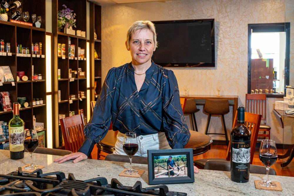 NIC ADAM / FREE PRESS
                                The Winehouse owner Karen Cornejo is opening a wine bar in the store in August.