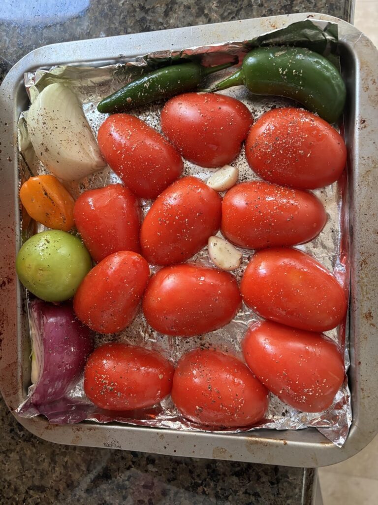 Roasted Tomatoes Salsa Roasted Tomatoes Salsa