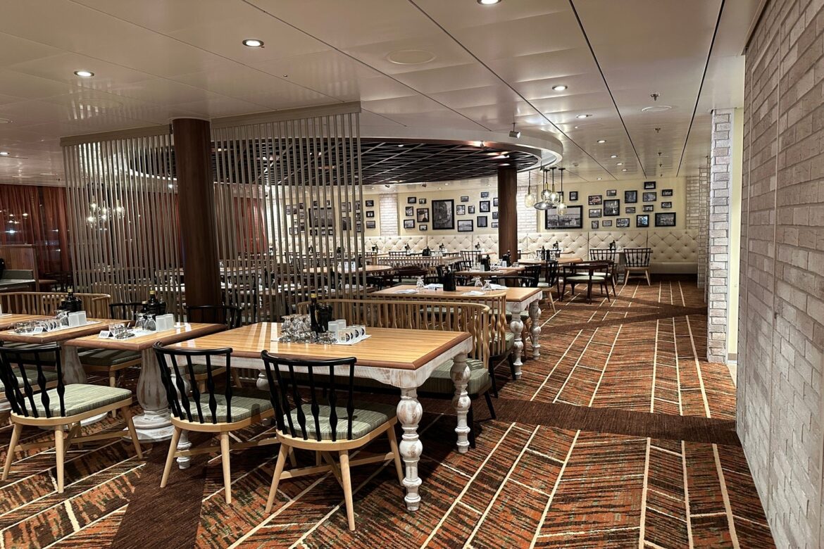 Cucina del Capitano: Carnival Cruise Line’s Italian restaurant Ashley Kosciolek