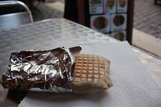 The finished French taco, courtesy David Hammond