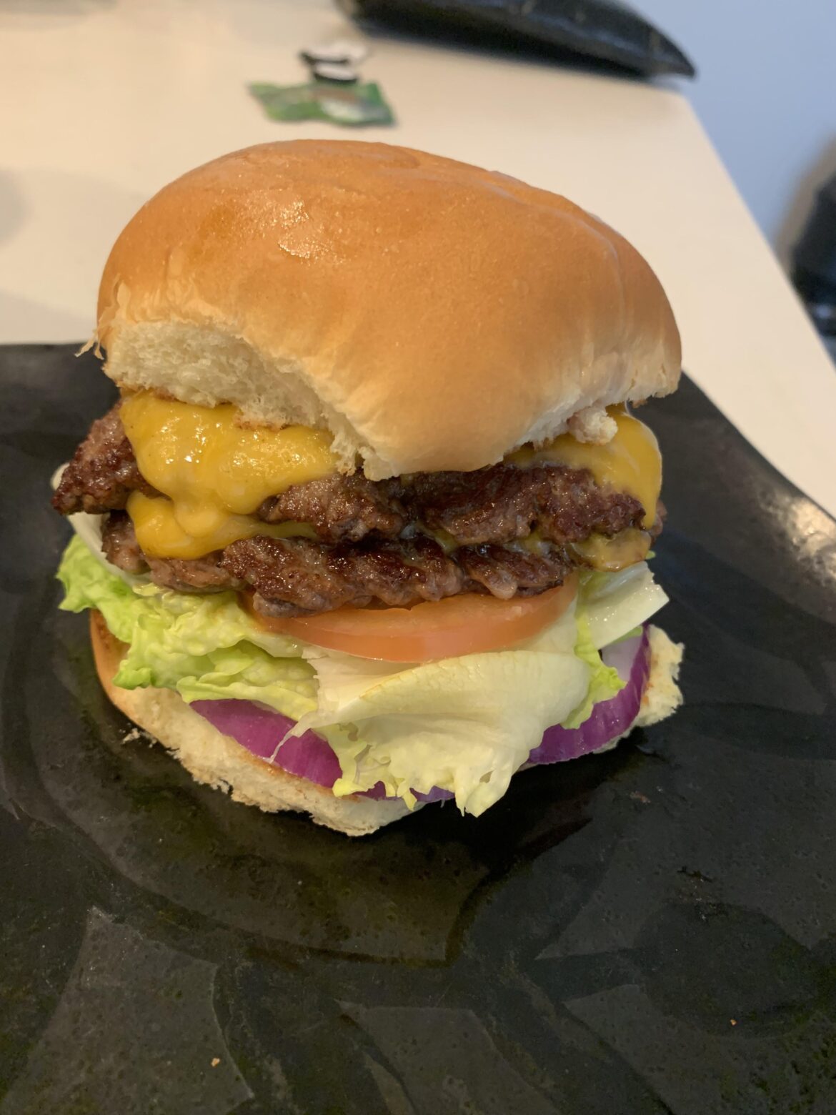 Simple burg for a simple man.