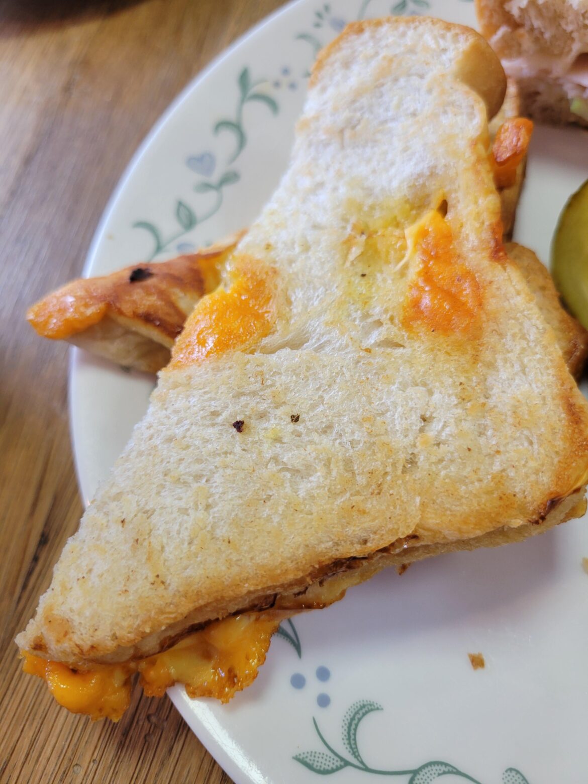 Cheese bread from the local bakery near me.
